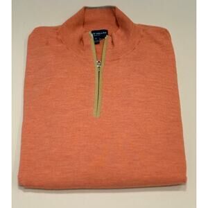 Peter Millar Excursionist Flex Quarter-Zip Sweater Size XL